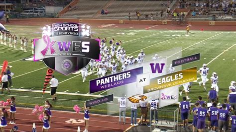 Week 6: Weslaco Panthers vs Brownsville Hanna Football - YouTube