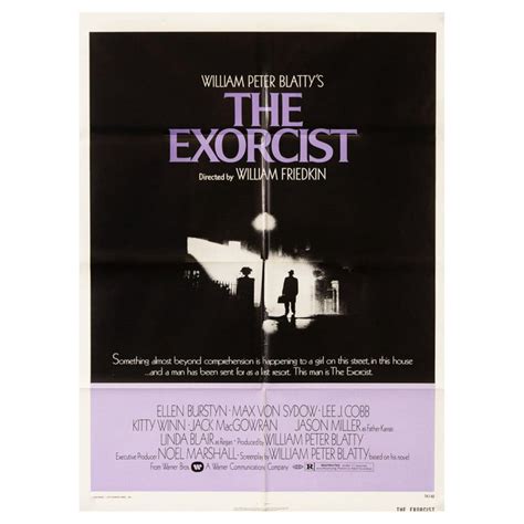 1973 the Exorcist Original Vintage Poster For Sale at 1stDibs