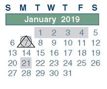 Milton Cooper Elementary - School District Instructional Calendar - Spring Isd - 2018-2019