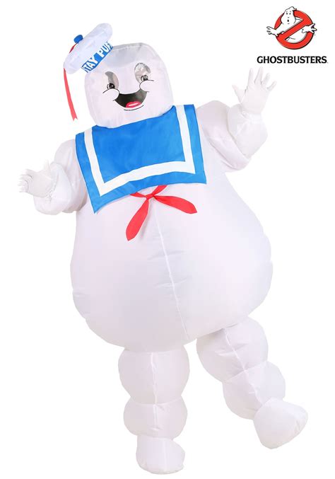 Ghostbusters Inflatable Stay Puft Costumefor Adults