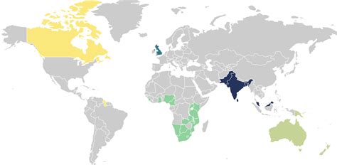 Hodně štěstí obětavost na commonwealth countries map Opice nicméně Ležící