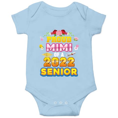 Proud Mimi Of A 2022 Senior Last Day High School Graduate Onesies sold ...