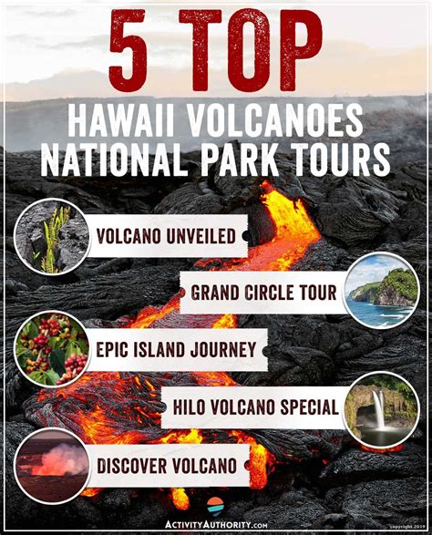 Top 5 Hawaii Volcano National Park Tours - Best Hawaii Volcano Tours