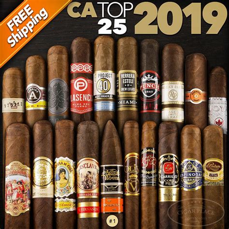 Cigar Aficionado Top Cigars of 2019 Sampler