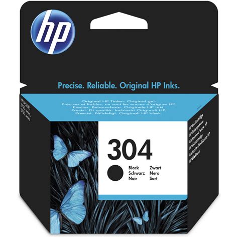 Original HP 304 Black Ink Cartridge (N9K06AE) - HP Deskjet 3700 ink ...