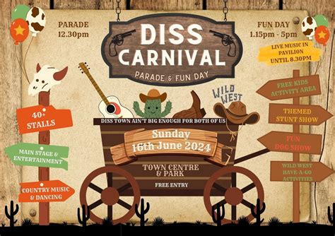 Diss Carnival Parade & Fun Day! , Diss Mere Park, Banham, 16 June 2024 ...