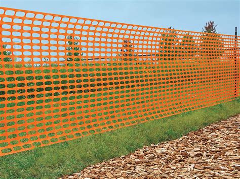 Plastic Safety Fence, Snow Fence, Construction Fence in Stock - ULINE