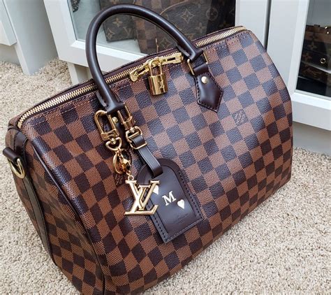 Venta > louis vuitton damier ebene speedy bandouliere 30 > en stock