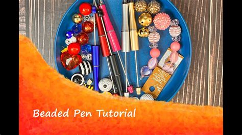 Beaded Pen Tutorial - YouTube