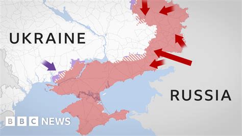 Ukraine war in maps: Tracking the Russian invasion after six months ...