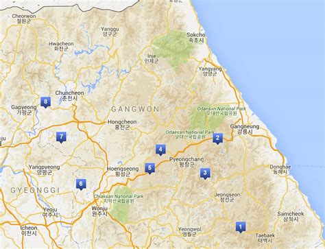 Gangwon-do - Snow Guide Korea