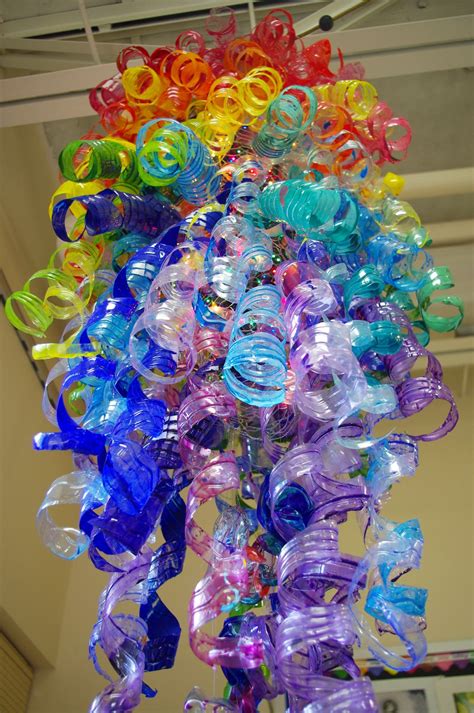 Tonawanda Students Inspired by Chihuly | Plastic bottle art, Recycled ...