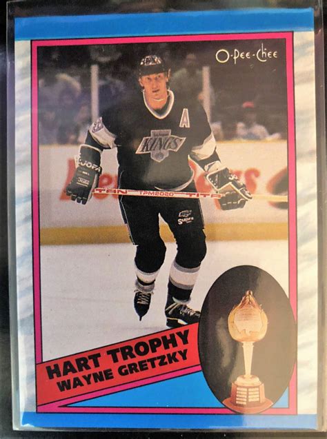 1989-90 O-Pee-Chee Wayne Gretzky Hart Trophy Winner