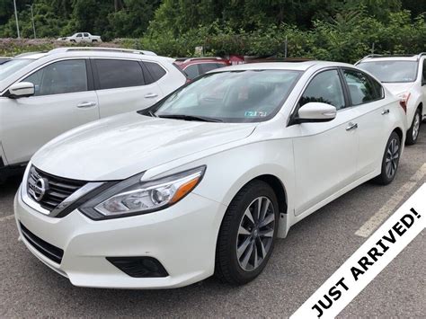 Pearl White Nissan Altima With 45599 Miles Available Now!