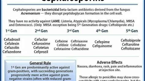 5th generation cephalosporins