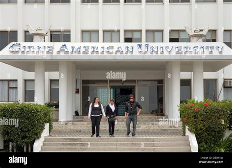 Girne, TRNC, the Girne American University Stock Photo - Alamy