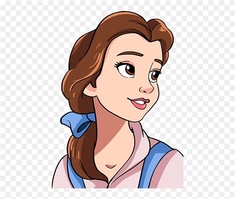 Download How To Draw Belle From Beauty And The Beast - Draw A Belle From Beauty Clipart ...