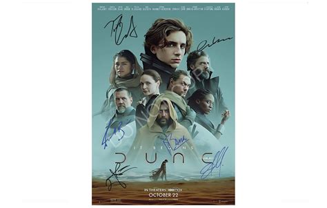 Timothée Chalamet / Dune / Autographed Photo Rprint / Wall Art - Etsy