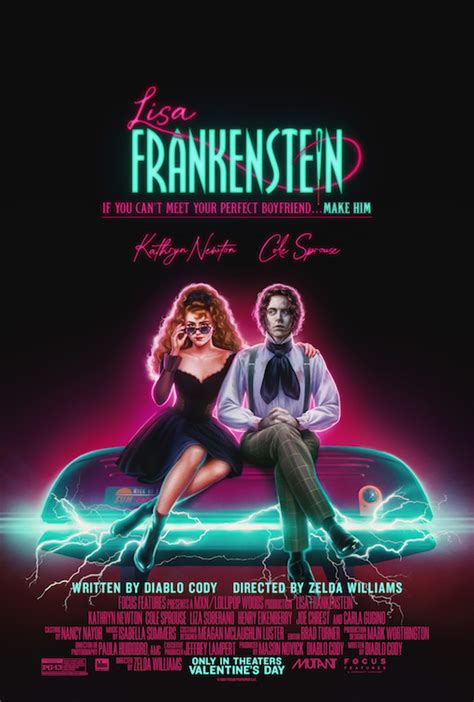 Official “Lisa Frankenstein” Poster Debuts - CinemaNerdz