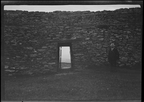 The Grianan of Aileach, Londonderry, Ireland, inside looking out and Mr. O'Kane - Digital ...