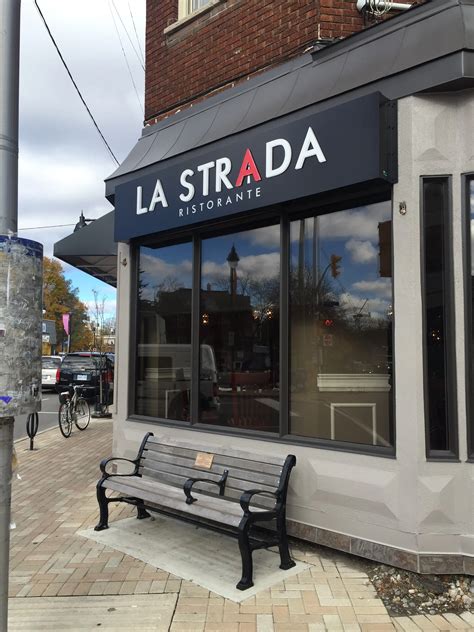 La Strada Menu, Menu for La Strada, The Glebe, Ottawa