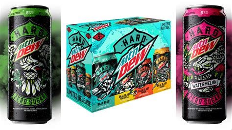 Hard MTN Dew Baja Blast Variety Pack Features 3 New Flavors - TrendRadars