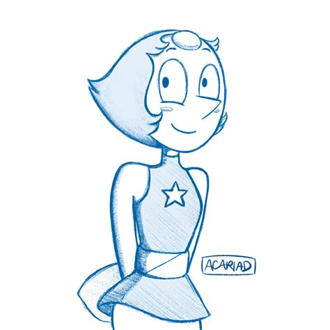 [Drawing all the gems] Pearl! She’s my favourite :) : stevenuniverse