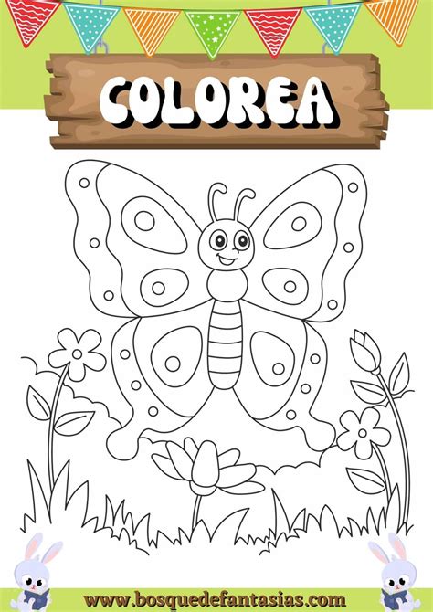 imprimir mariposas para colorear - Juegos infantiles