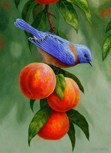 50 Beautiful Bird Paintings and Art works for your inspiration | Birds painting, Beautiful birds ...