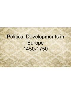 Political Developments in Europe 1450-1750 / political-developments-in-europe-1450-1750.pdf ...