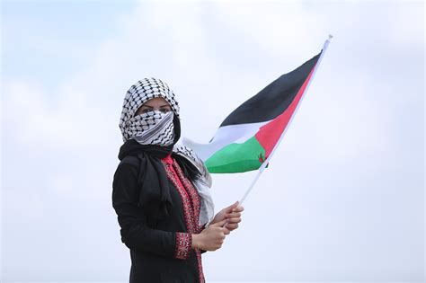 Palestinian Woman Hijab Flag Of - Free photo on Pixabay