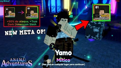 NEW META LV.100 MYTHIC YAMI (YAMO) IS BUSTED! HAS OP EVO 50% DMG?!? SHOWCASE ANIME ADVENTURES TD ...