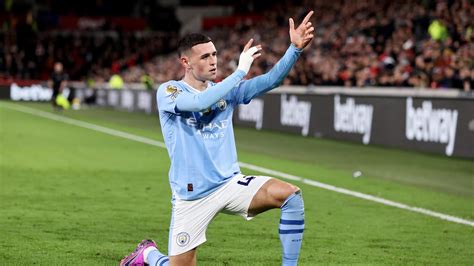 Phil Foden hat-trick in Man City's comeback win over Brentford secures ...