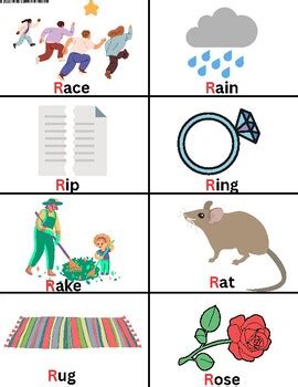 prevocalic r vocabulary cards by Miss SpeechieTeachie | TPT