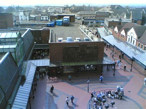 Cannock Town Centre | Photo taken from the car park level si… | h15jkc ...