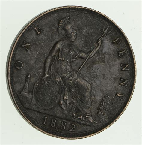 1882 Great Britain 1 Penny - Historic World Coin | Property Room