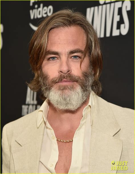 Chris Pine Explains Why He's Rocking Longer Hair & a Scruffy Beard ...