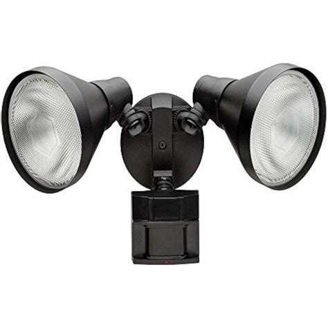 Defiant 180 Degree Outdoor Black Motion-Sensing Security Light | eBay
