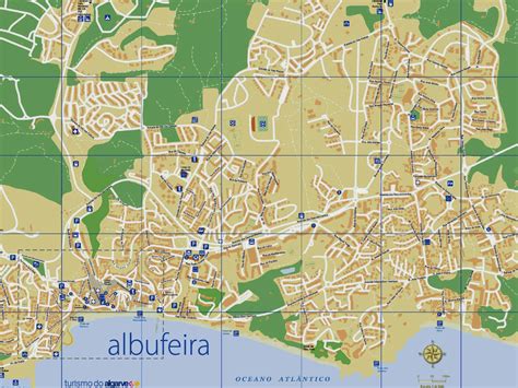 Mapas de Albufeira - Portugal | MapasBlog