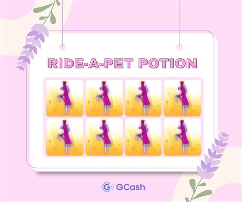 Adopt Me Roblox | Ride-A-Pet Potion, Video Gaming, Gaming Accessories, In-Game Products on Carousell