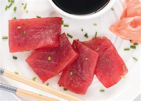 Tuna Sashimi - Foodie And Wine