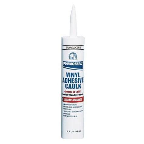 Adhesive caulk that works on smooth surfaces!