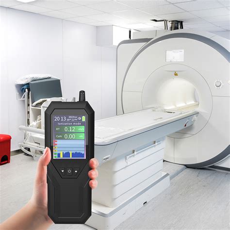 Nuclear Radiation Tester Digital Geiger Counter Meter Measures Radiation Contamination Intensity ...