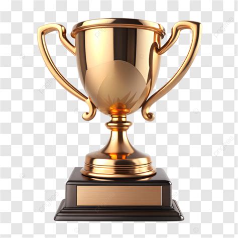 Realistic Trophy Gold Cup, Award Clipart, Realistic, Trophy PNG ...