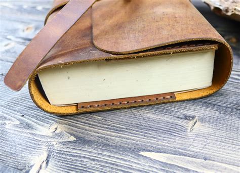 Personalized Handmade Leather Book Cover Best Gift. | Etsy