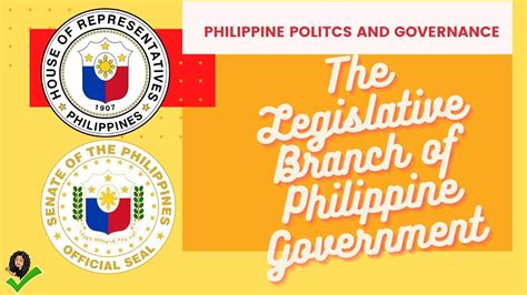 THE LEGISLATIVE BRANCH OF THE PHILIPPINE GOVERNMENT - YouTube