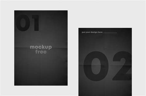 Folded Flyer Free Mockup on Behance