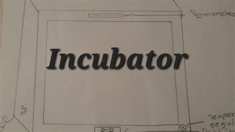 Laboratory Incubator Drawing