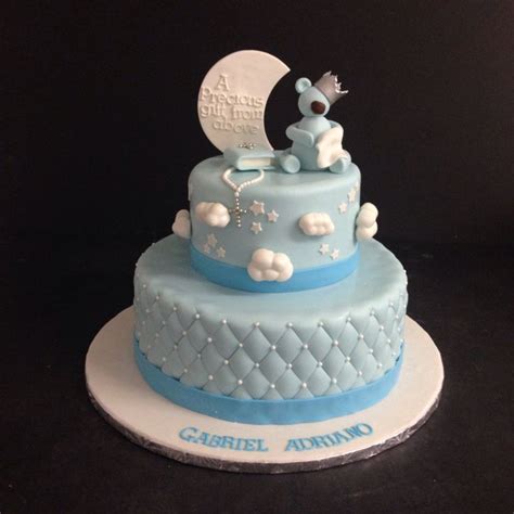 Pin by SisterlySweets By patisserie i on Baby cakes Baptism/shower ...