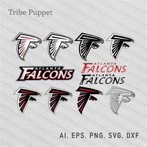 Atlanta Falcons Logo Set - MasterBundles